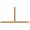 Ekena Millwork Portland Timber Gable Bracket, Western Red Cedar, 108"W x 58"H x 1 1/2"D x 5 1/2"F, 13/12 Pitch GBW108X58X0206POR00SWR - alternate 1